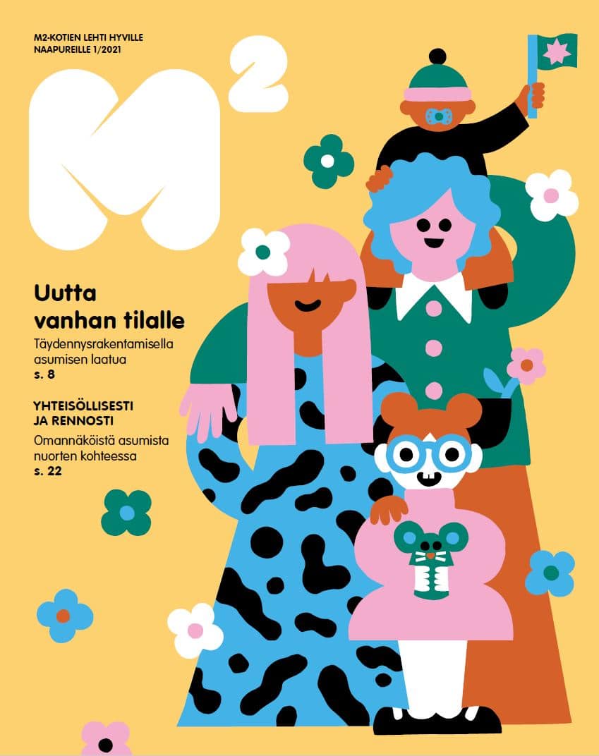 Uudessa M2-lehdessä pohditaan, mikä saa viihtymään omassa kodissa