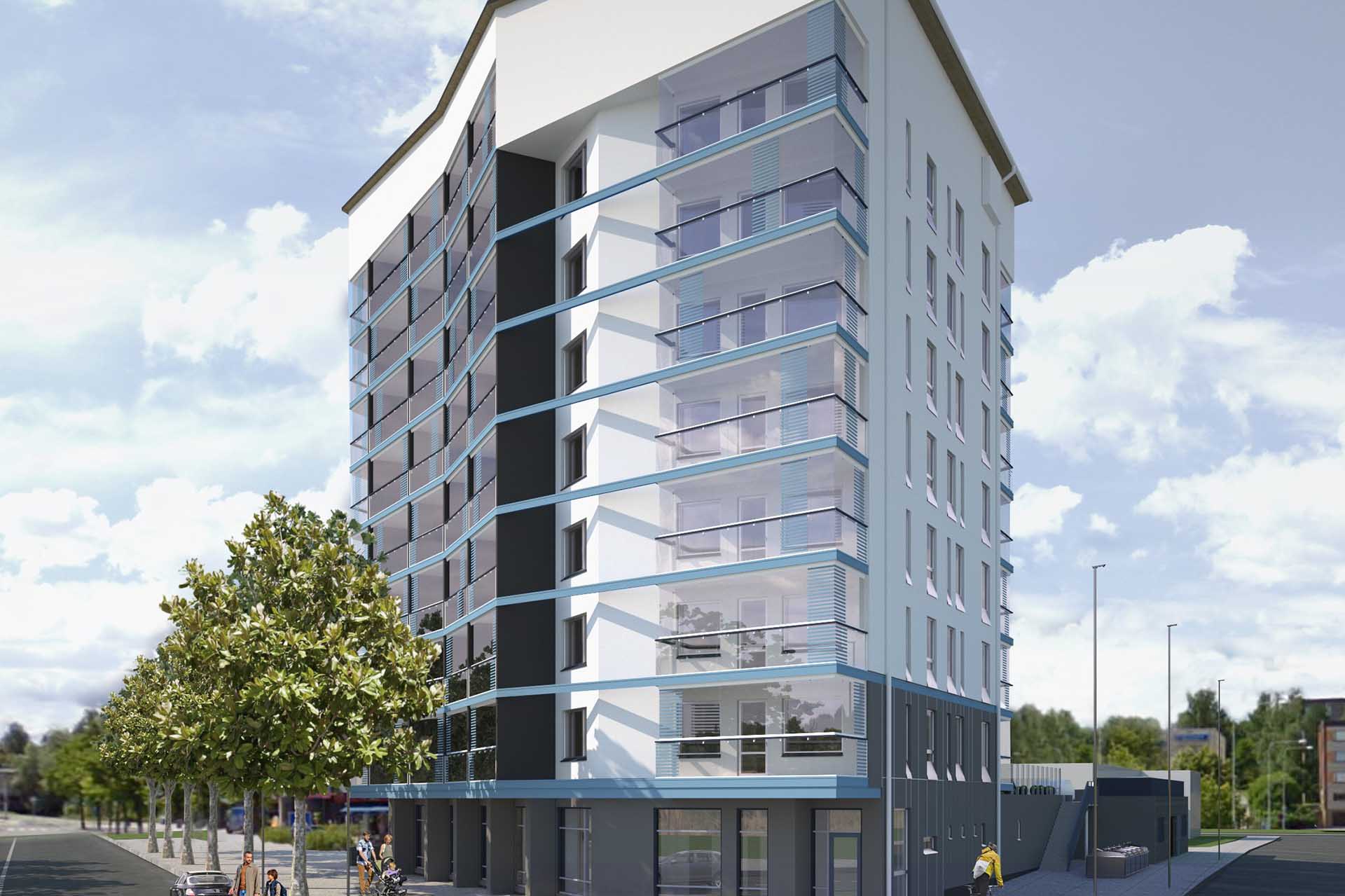 Haku Nokian keskustan uusiin koteihin alkaa