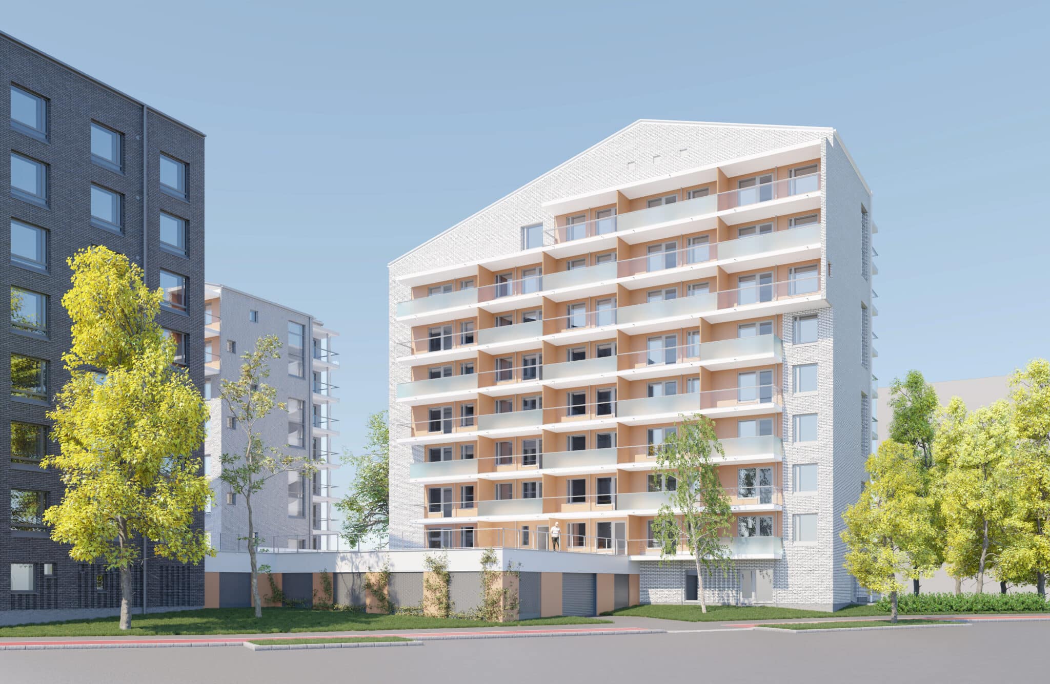 Turku Herttuankulma uudiskohde kuvamallinnos