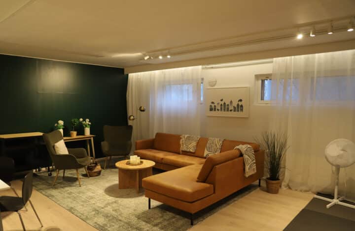 Saagatie 12 asukastila remontoitiin kokonaan.