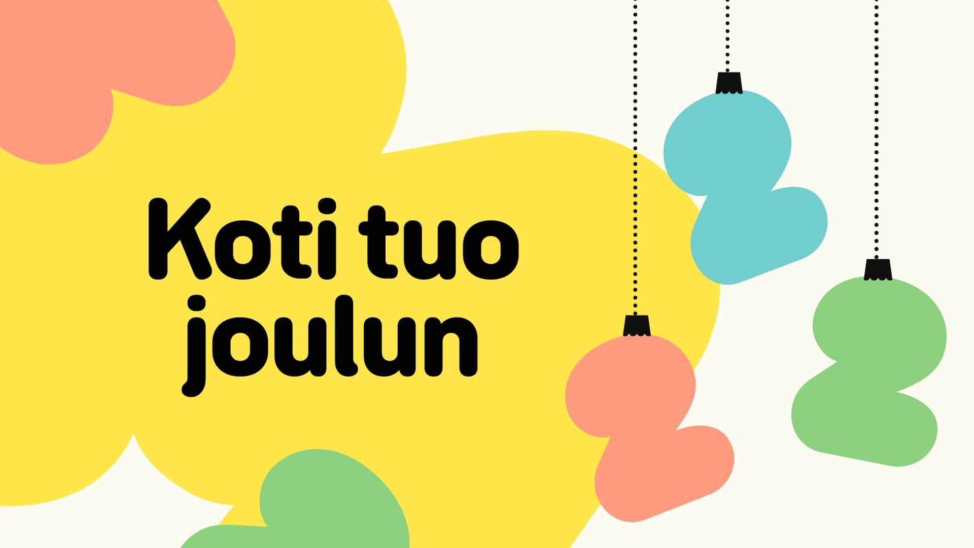 M2-Kodit Koti tuo joulun -kampanjan kuvabanneri