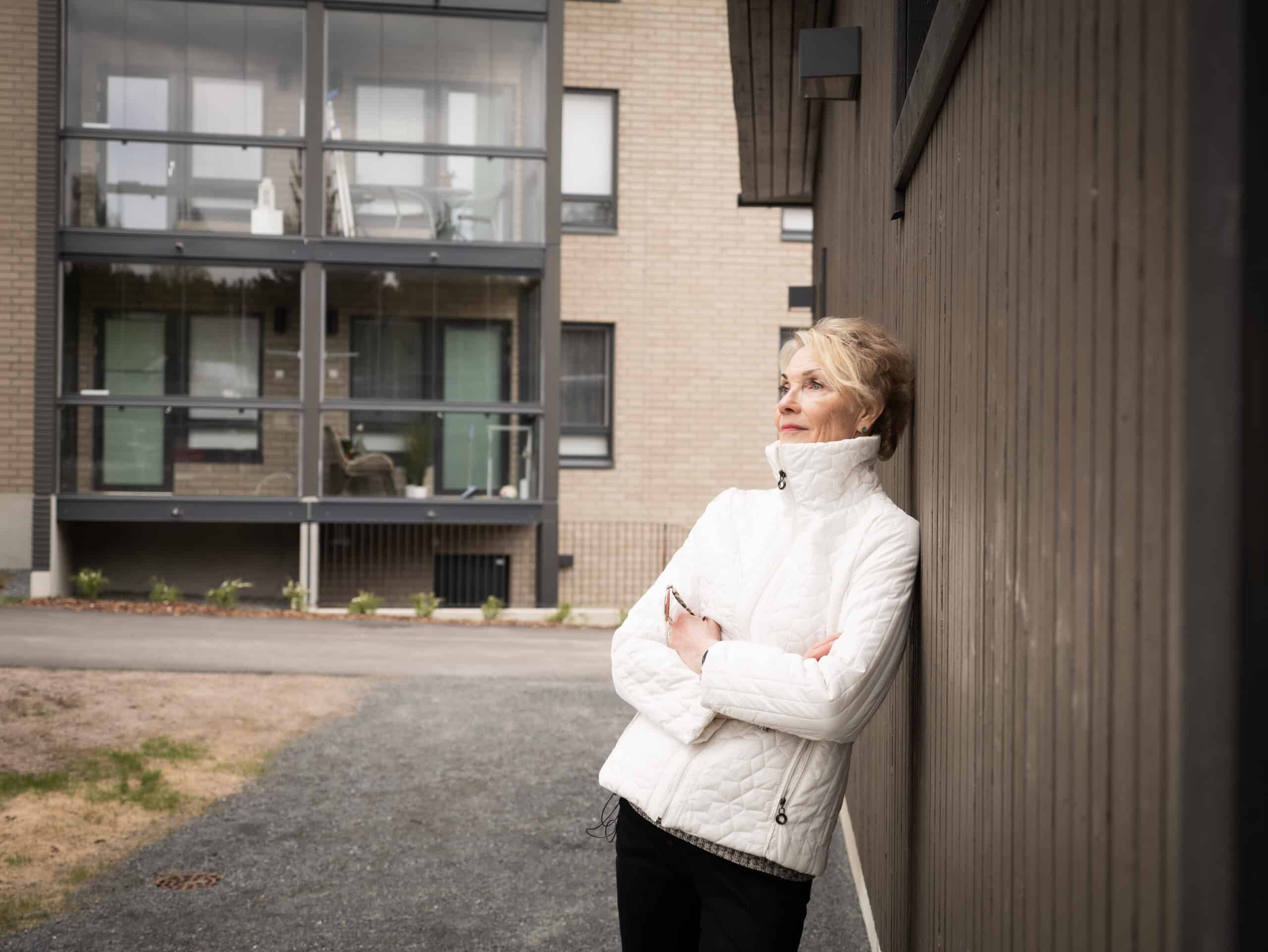 ”Tiesin heti ohi ajaessani, että tuohon taloon haluan muuttaa”